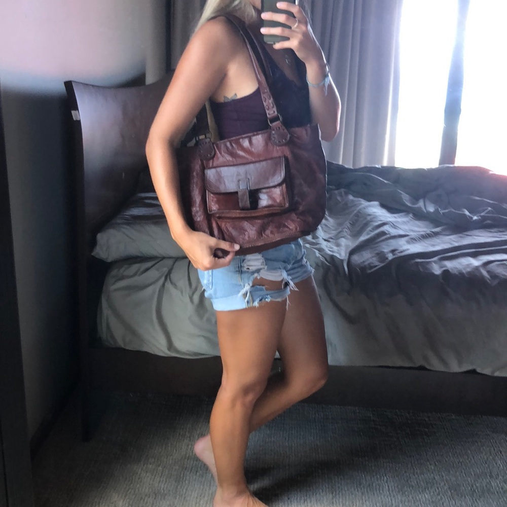 Nice Brown Leather Bag